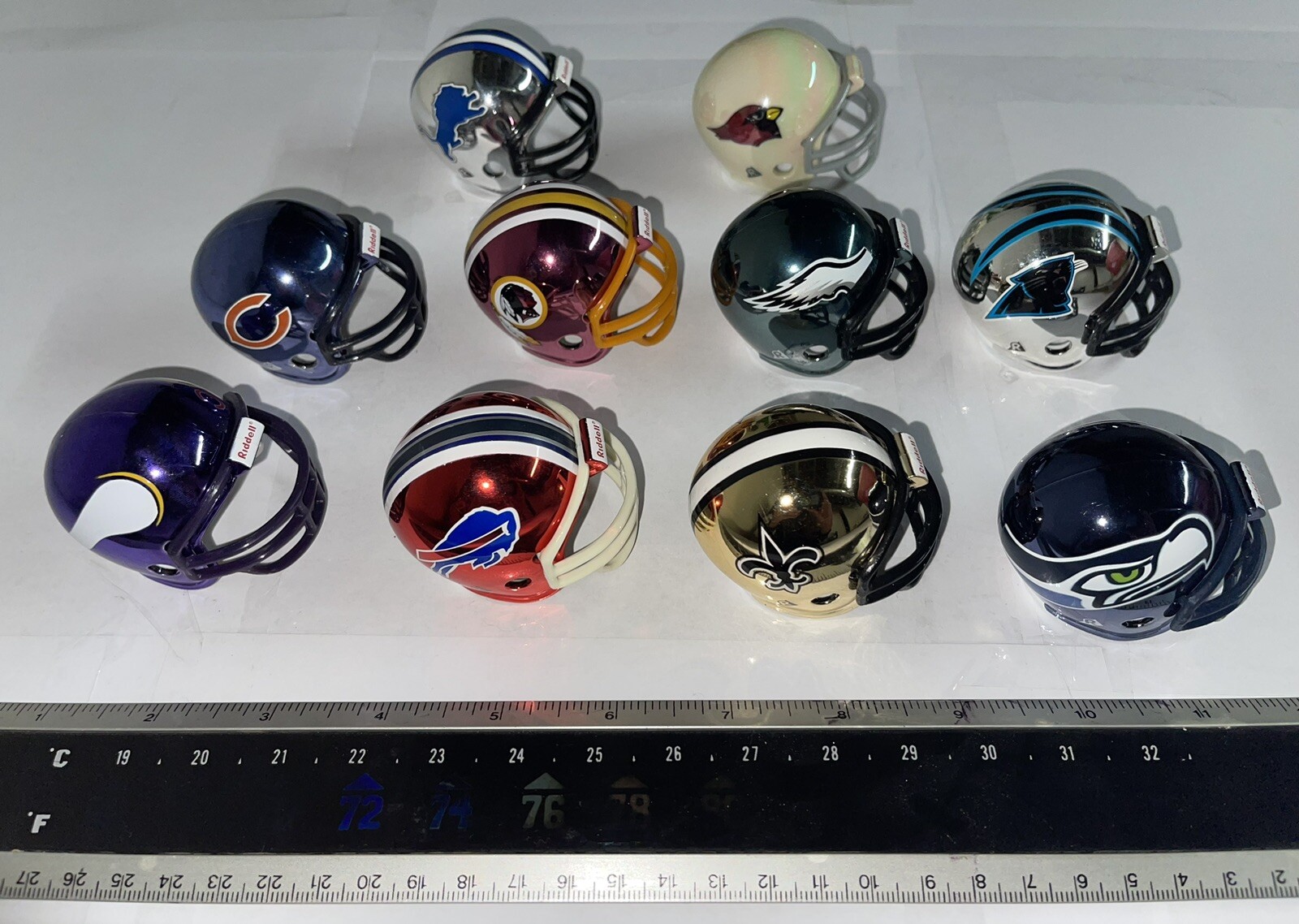 NFC Riddell NFL Pocket Mini sized helmets collectables 95855323435 eBay