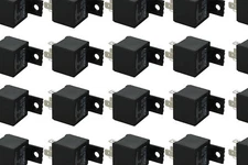 25 LOT TEMCo INDUSTRIAL CN0169 12 V 30 Amp Bosch Style S Relay SPDT Automotive