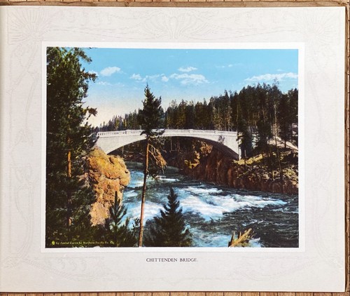 YELLOWSTONE PARK --- 1920s SOUVENIR BOOKLET --- ASAHEL CURTIS PHOTOS - Picture 3 of 11