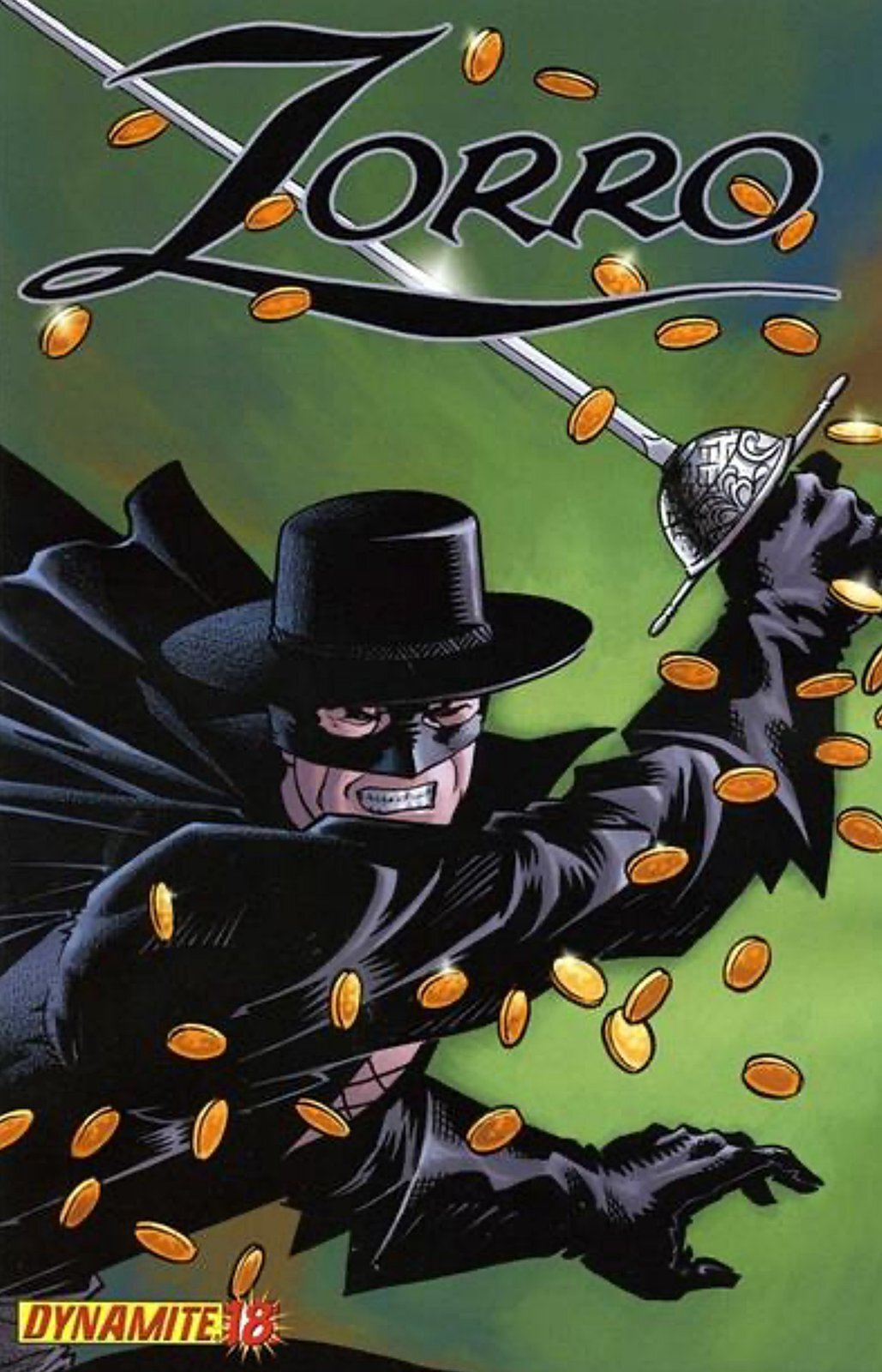 Zorro #18 Matt Wagner Cover (2008-2010) Dynamite Comics