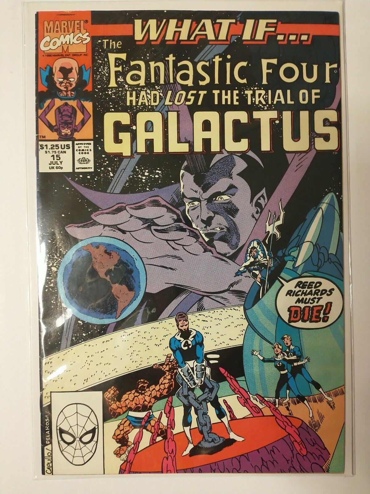 What If Vol2 #15 Fantastic Four Lost The Trial Galactus VF/FN Capullo