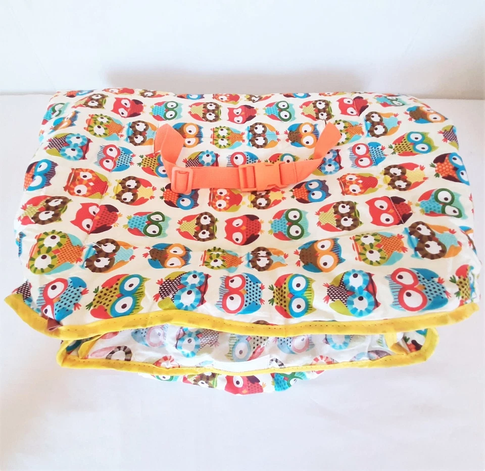 Búho Carrito de Compras Cubierta Bebé Infante Correa de Seguridad Bolsillos Lindo Unisex Sin Marca Foto 4 de 4