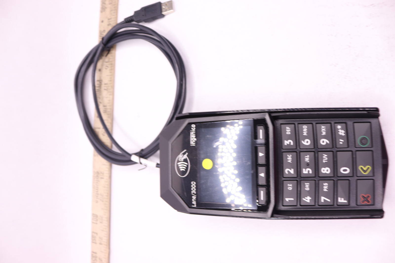 Ingenico Lane/3000 PIN Pad Credit Card Machine Terminal LAN300 eBay