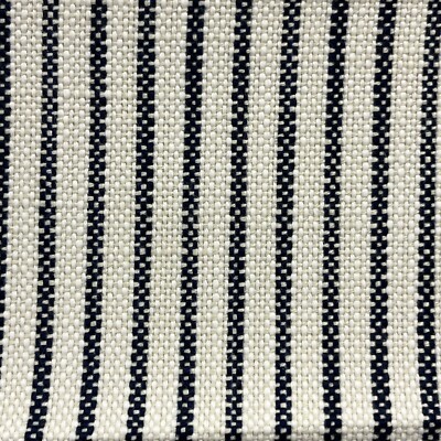 PERENNIALS INDOOR OUTDOOR PERFORMANCE FABRIC PORTOFINO PIN STRIPE NAVY BY THE YD