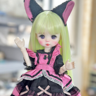 30cm Girl Doll Straight Hair Clothes Makeup Face Full Set Lifelike BJD Kids Toy