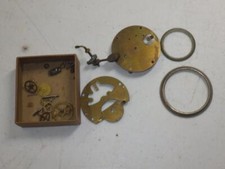 VINTAGE ANTIQUE POCKET WATCH PARTS LARGE LOT MOVEMENT PARTS 13