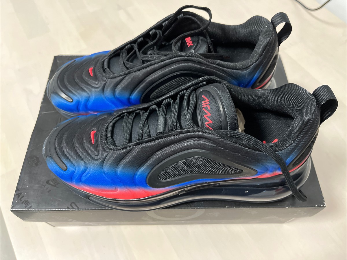 Racer Blue Air Max 720 Black And Blue Mens Nike Air Max 720 Black