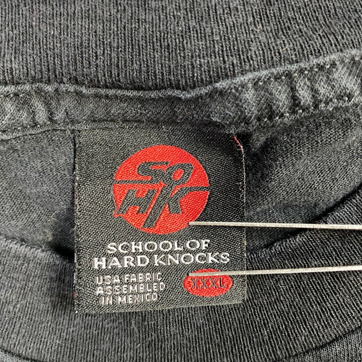 School of Hard Knocks T-Shirt 3XL Black DJ Hip Hop 90s Papu Lil