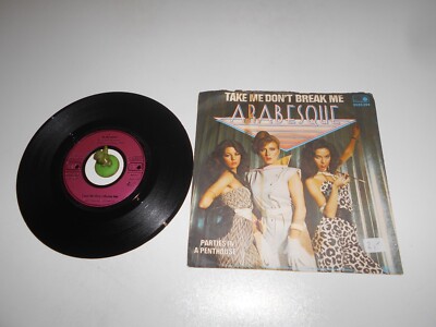 Arabesque - Take me don´t break me (1980) Vinyl 7` inch Single Vg +++