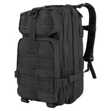 NUOVO zaino Condor Assault Pack Compact nero per campeggio outdoor sopravvivenza
