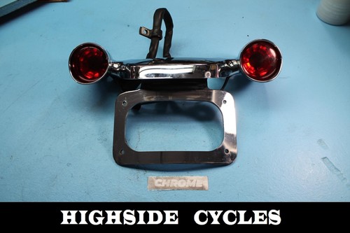 1424 11 HARLEY-DAVIDSON STREET GLIDE REAR TURN SIGNAL BAR LICENSE PLATE TAG