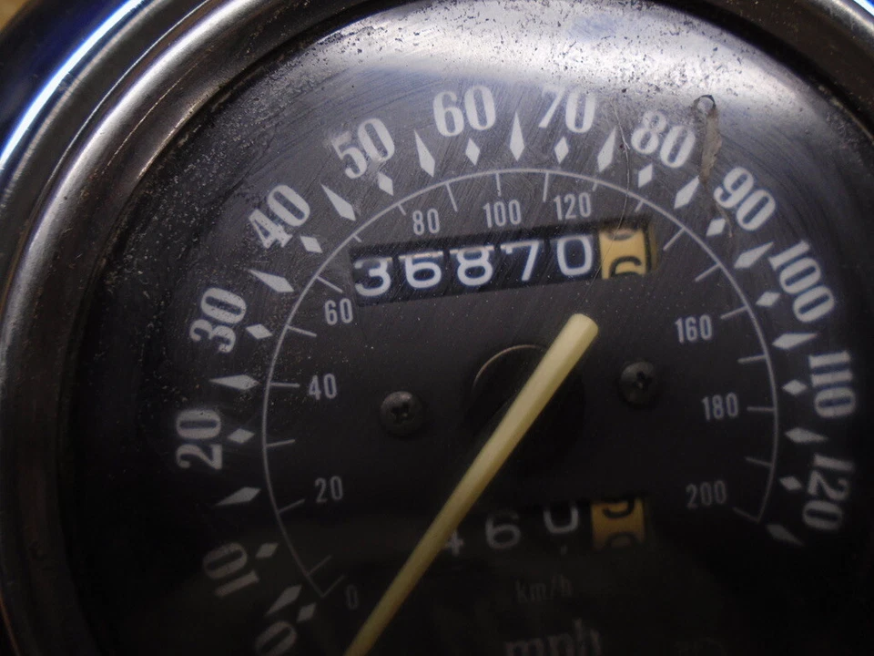 Kawasaki Vulcan VN800 VN 800 A 1996 medidor de tablero velocímetro cubierta cromada Speedo Foto 2 de 4