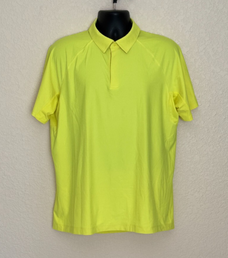 Lululemon Snap Button Golf Polo Performance Mens … - image 2