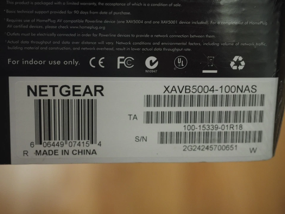 NEW Netgear Internet Adaptor For Home Theatre Entertainment 3D XAVB5004 - Image 3 of 4