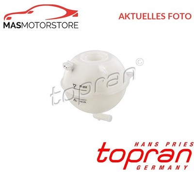 KÜHLMITTEL AUSGLEICHSBEHÄLTER TOPRAN 103 006 A FÜR VW PASSAT,GOLF III,GOLF II