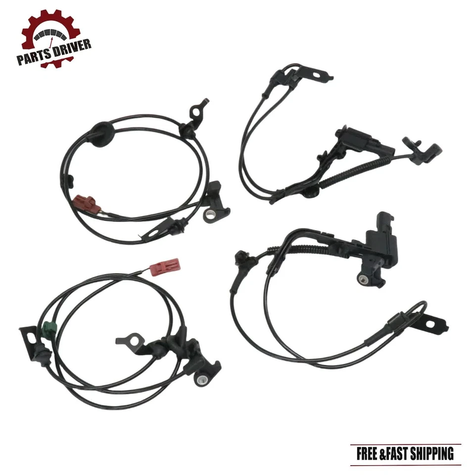 Sensor de velocidad de rueda ABS delantero y trasero para Ford Fusion Lincoln MKZ Mercury Milan 4x Foto 3 de 4