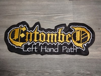 Entombed Backpatch Patch Shape Death Metal LG Petrov Disma Repulsion 9