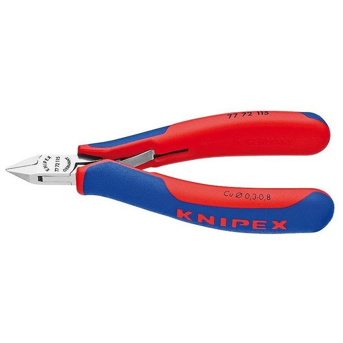 Knipex 77 72 115 Pinza Diagonale di Precisione per Elettronica Professionale