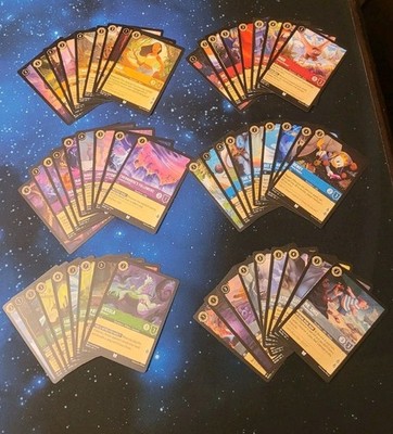 Disney Lorcana INKLANDS Set 3 Complete Uncommon Card Set - 54 Cards NM |  eBay
