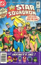All Star Squadron #26 FN 1983 Stock Image