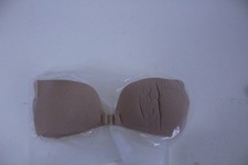1 Invisible Strapless Bra Beige w/ Clip Sticky A Cup