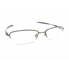 Oakley Sculpt 6.0 Toast Brown Half Rim Eyeglasses Frames 53-18 142 Men Women