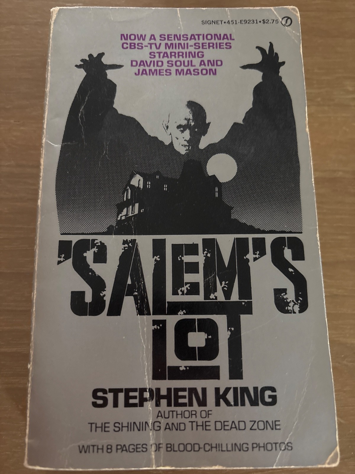 Salem's Lot by Stephen King (1976) Vintage Paperback