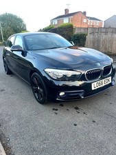 BMW 1 Series 118i Sport, Manuel,5dr,black 2016