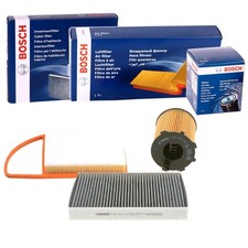 BOSCH POLLEN- LUFT- ÖL-FILTER PAKET passend für Peugeot 508 1 8Dx 508 SW 8Ex
