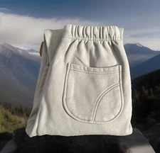 Young LA Men’s Sweatpants, light blue/gray, Sz Small