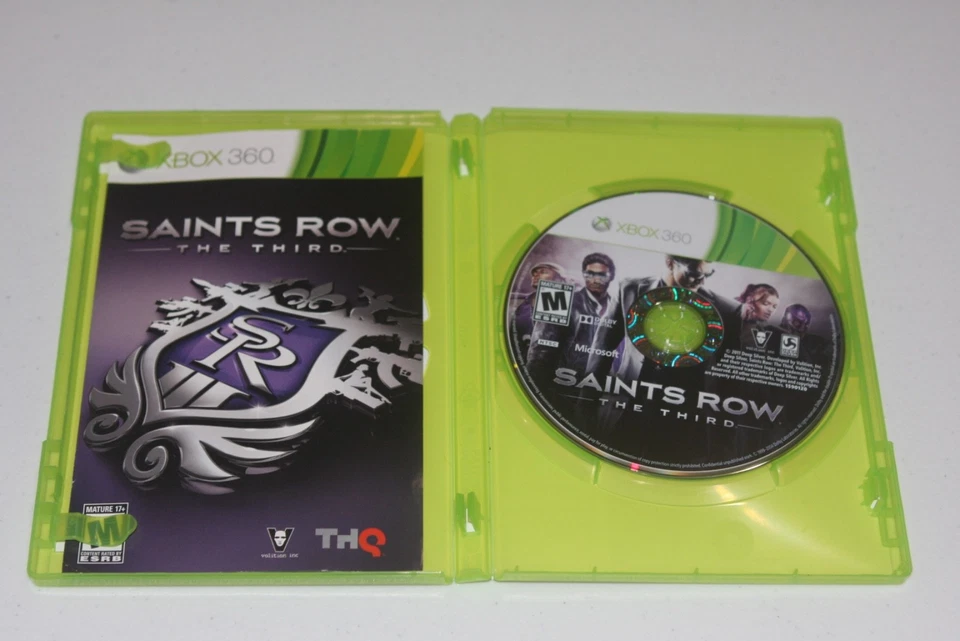 Saints Row: The Third (Xbox 360) completo en caja original Foto 3 de 4