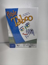 Bible Taboo Board Game Unspeakable Fun 2010 Hersch Hasbro Sealed