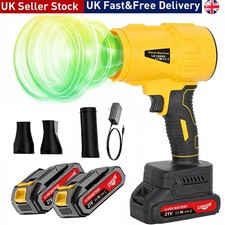 Electric Leaf Blower 40000 RPM Cordless Turbo Jet Portable Handheld Air Blower
