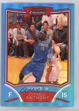 2008 Bowman Draft Picks & Stars Chrome Blue Refractor 46/99 Carmelo Anthony 3zh
