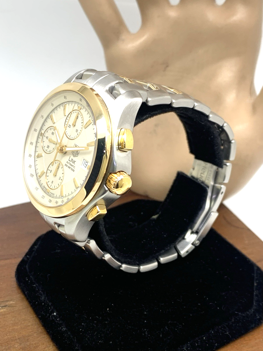 Tag Heuer Men's Watch CJF2150 Swiss Automatic Chronograph 18k