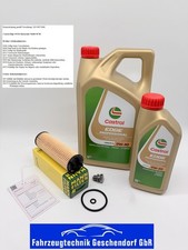 Produktbild - MANN Ölfilter + 6L Castrol Edge 0W30 LL VW Audi Seat Skoda 2.0 TDI (142 & 147kW)