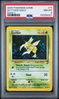 2000 POKEMON BASE SET 2 #17 SCYTHER-HOLO PSA 8