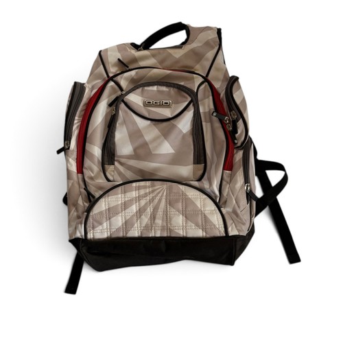 OGIO Metro Backpack Grey White Laptop Bag Laptop Compartment 15in