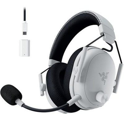 Razer BlackShark V3 Pro Wireless ANC Gaming Headset   ANC, Detachable White PC