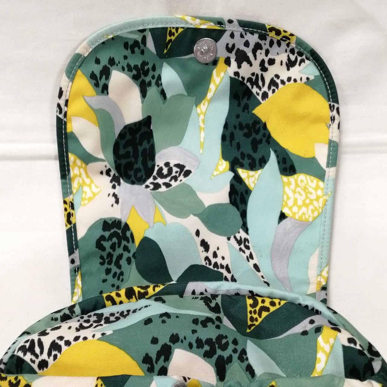 All Over Pattern Backpack Kipling Model Green X Y… - image 12