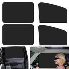 4Stk Autosonnenschutz Universal Autofenster KFZ Sonnenblende Seiten Sonnenschutz