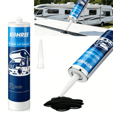Kohree RV Roof Sealant,Self-Leveling Lap Sealant Waterproof ,RV Caulking for Roo