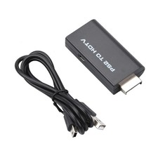 For Playstation 2 PS2 To HDMI-Compatible Adaptor HD RCA AV Audio Video Connecter