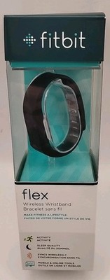 Fitbit Flex Wireless Activity & Sleep Tracker Wristband Black 2014 New In Box