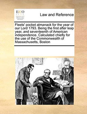 Multiple Contributor - Fleets' pocket almanack for the year of our Lor - X555z