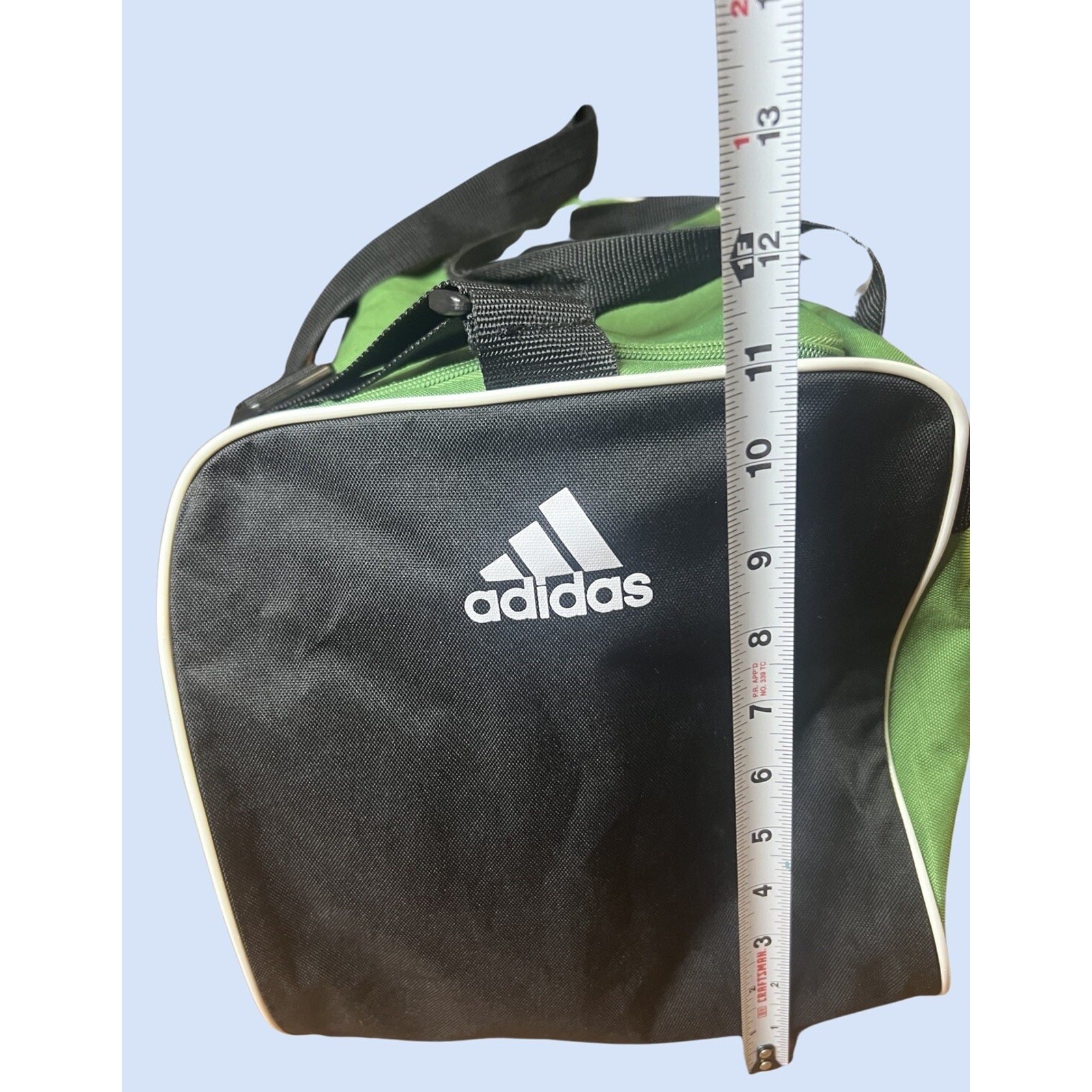 ADIDAS Sports Medium Gym/Duffle Bag, Adjustable Strap, Green| 18”x11” thumbnail 9