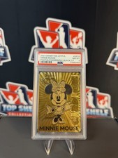 Disney 2023 Disney100 Joyful Minnie Mouse Photolithography-Black GP28 PSA 8