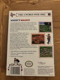 Where's Waldo (Nintendo NES, 1991) CIB with Foam - MINTY