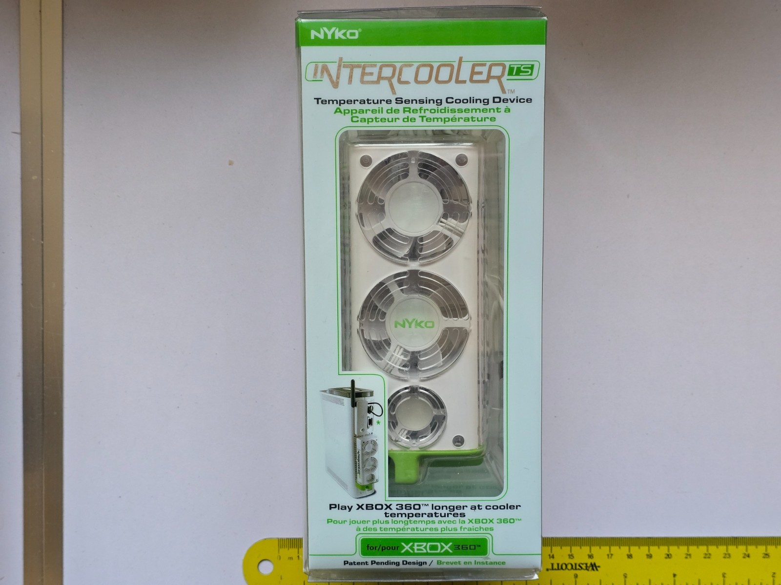MICROSOFT XBOX 360 ORIGINAL CONSOLE COOLING FAN COOLER NEW! Nyko Intercooler TS