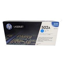 HP 502A Cyan LaserJet Toner Cartridge Q6471A for LaserJet 3600 Genuine New